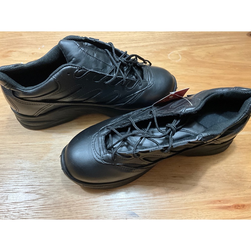Thorogood Mens 11 W Soft Streets USPS Postal Shoes Black Leather 534-6932 USA